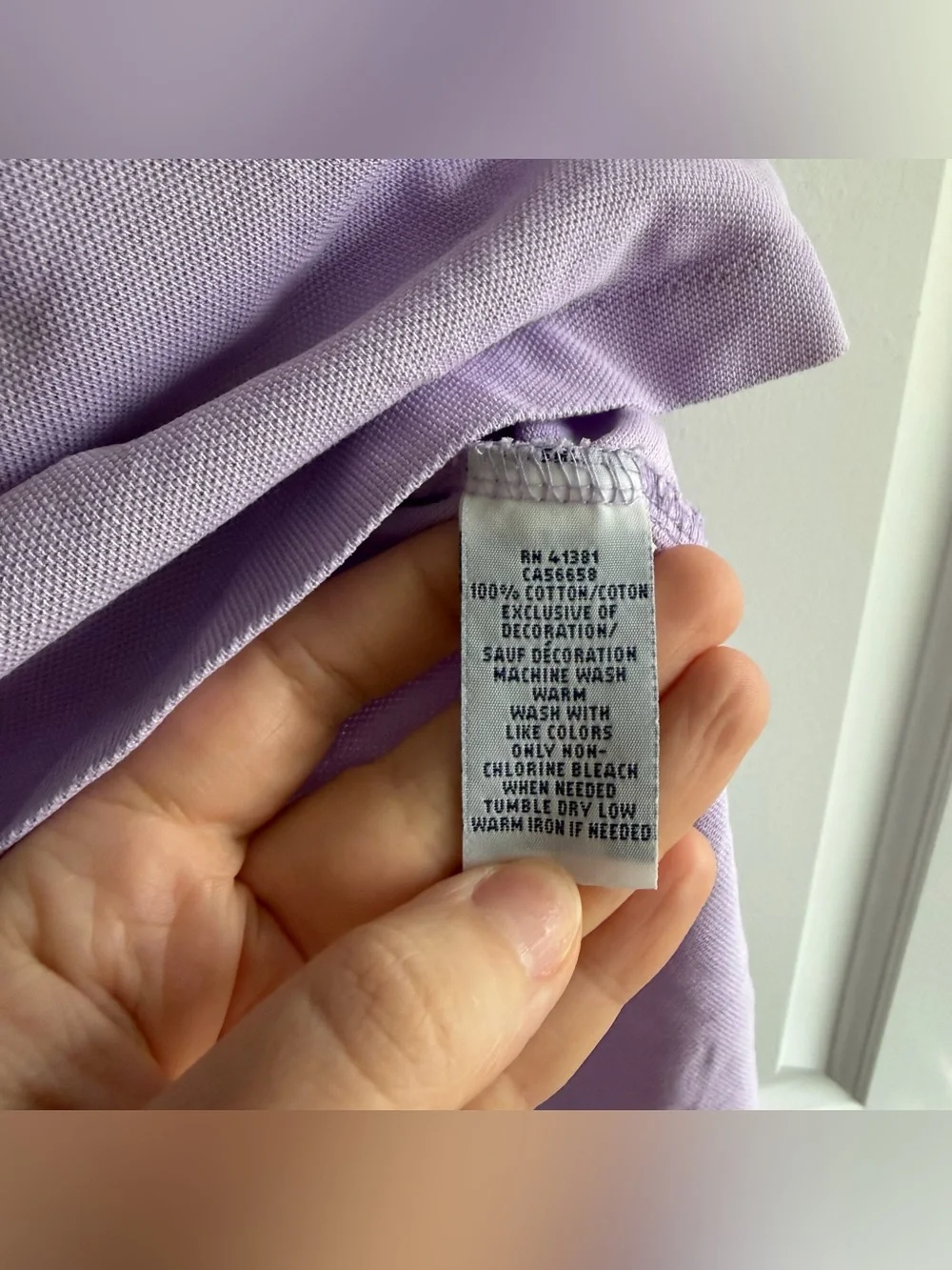 Polo Ralph Lauren Purple Short Sleeve Cotton Polo T Shirt